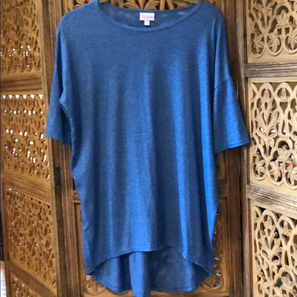💚 LuLaRoe Blue Irma Tunic XS